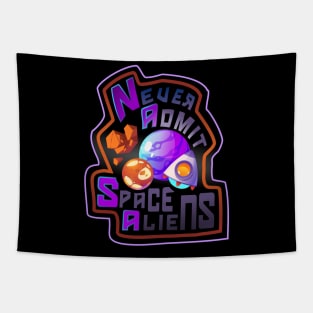 N.A.S.A - Never Admit Space Aliens! Tapestry