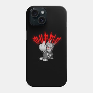 BLUEY MUFFIN MIDLE FINGER !!! Phone Case