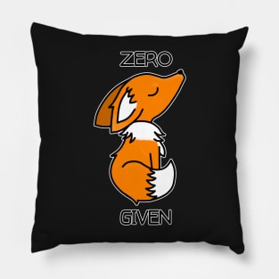 Zero Fox Given (Light) Pillow