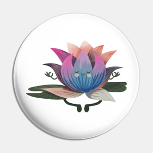 Lotus yoga flower Pin