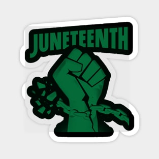 Juneteenth Fist and Chains Magnet