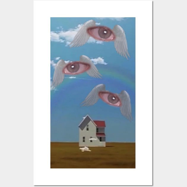 weirdcore dreamcore eye aesthetic Greeting Card for Sale by Burninggra55