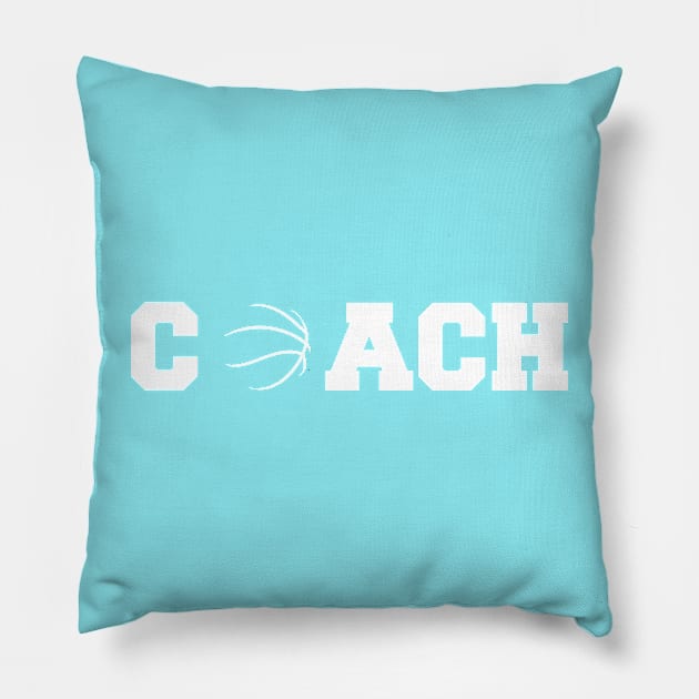 Basketball Coach Pillow by Oiyo