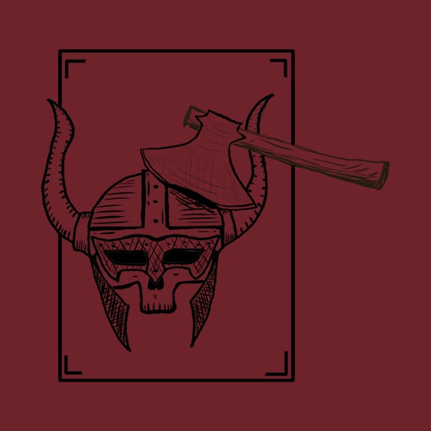 Warrior Skull! by MysticTimeline