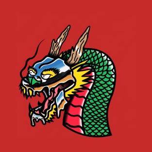 Chrome Dragon's Head T-Shirt
