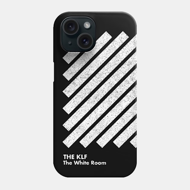 The KLF / The White Room / Minimal Graphic Design Tribute Phone Case by saudade