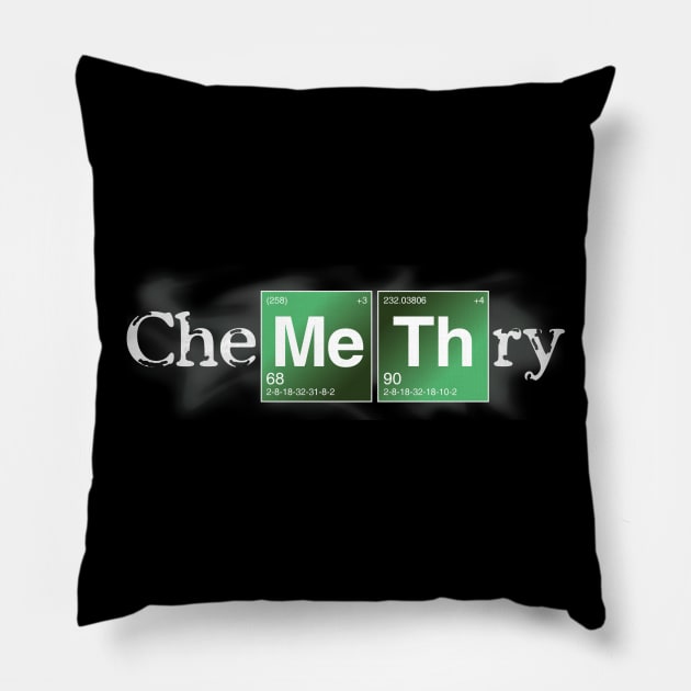 cheMETHry Pillow by Chicanery