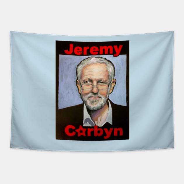 Jeremy Corbyn Tapestry by kathyarchbold