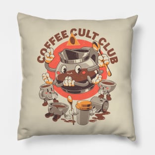 Holy Coffee Club Pillow