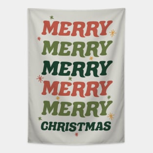 Merry Mery Merry Christmas Tapestry