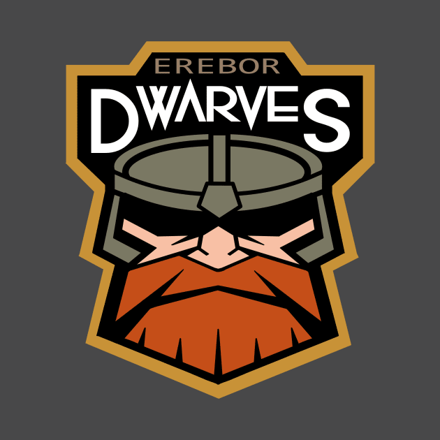 Dwarves Sports Logo by queennerdco