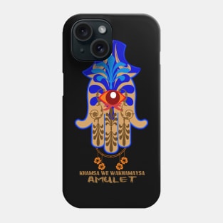 khamsa  wa khamaysa talisman Phone Case