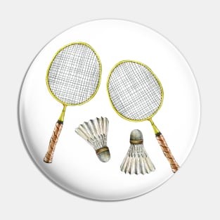 sport. badminton Pin