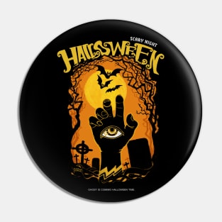 halloween scary nigth Pin