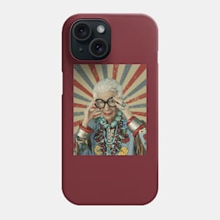 Iris Apfel Phone Case