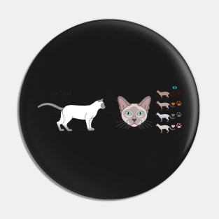 Tonkinese mug Pin