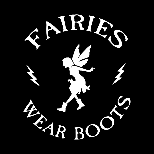 Fairies Wear Boots Song Title by Hallowed Be They Merch