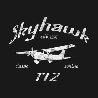 172 Skyhawk Airplane Classic Vintage Aviation Private T-Shirt