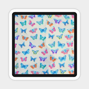 Watercolor butterflies Magnet