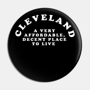 Very Affordable and Decent Cleveland Pin