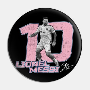 Lionel Messi Miami Soccer Pin