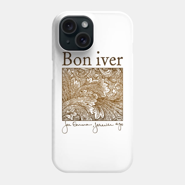 Bon Iver Phone Case by Sven Cormier