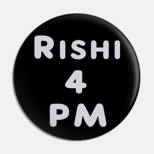 Rishi Sunak For Prime Minister Pin