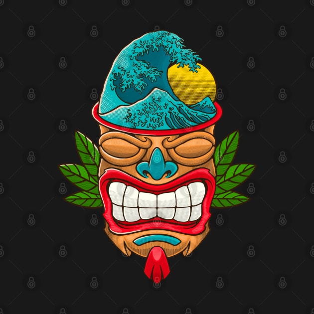 tiki mask kanagawa by terror machine std