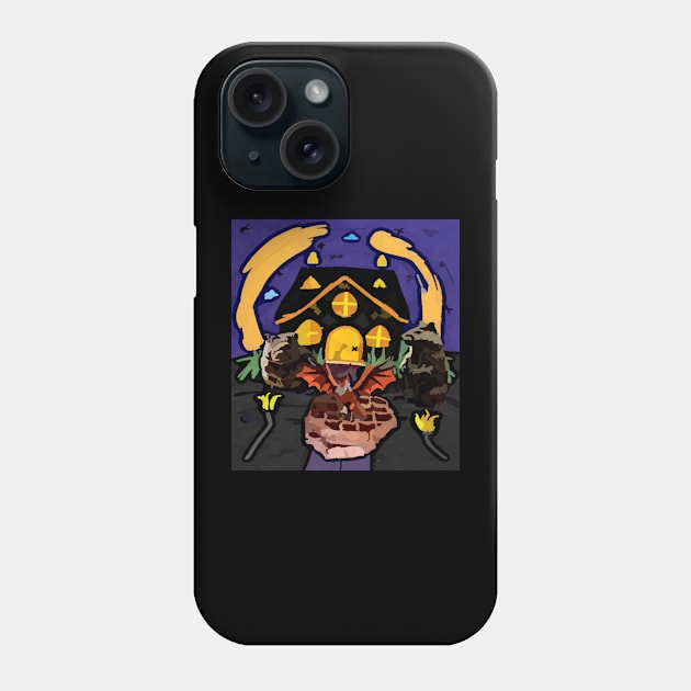 watercolor groundhogs love waffles Phone Case by Catbrat