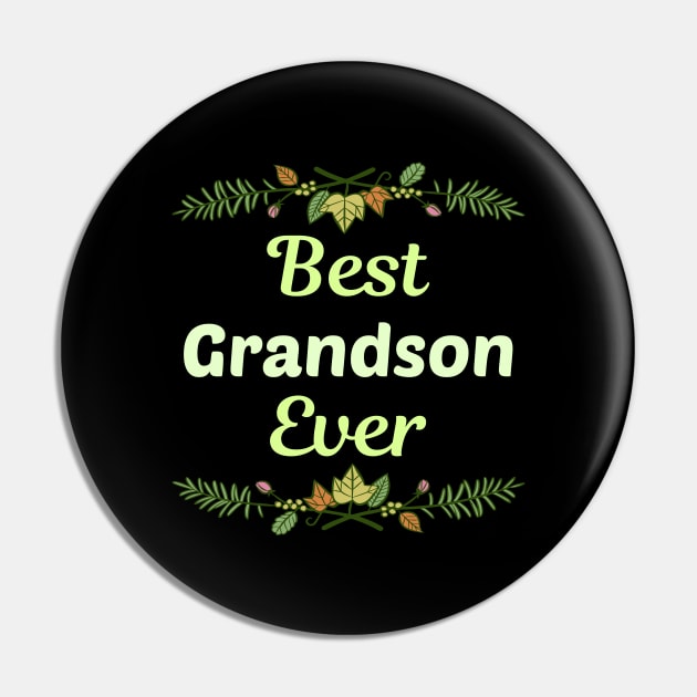 Family Leaf Grandson Pin by blakelan128