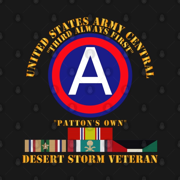 US Army Central -Third Army - Desert Storm Veteran by twix123844