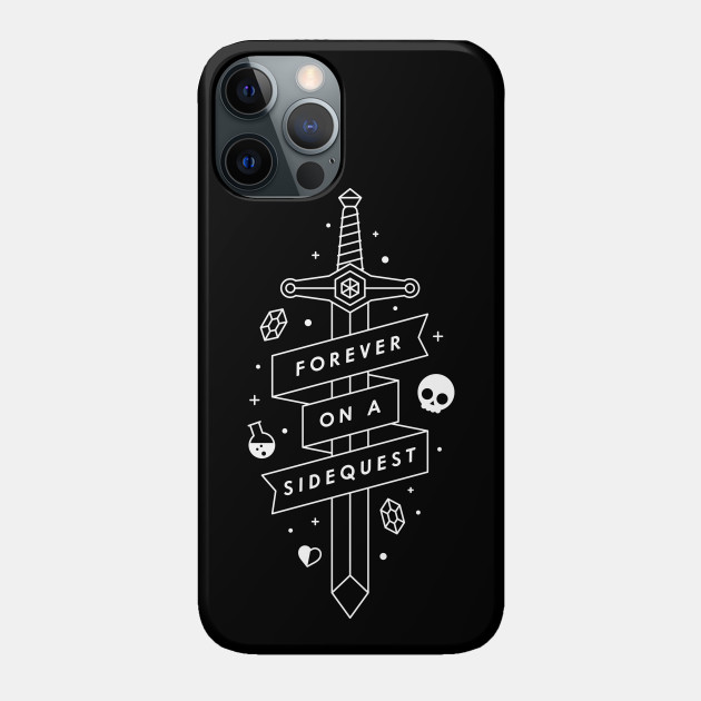 Forever on a side quest - Video games - Videogames - Phone Case