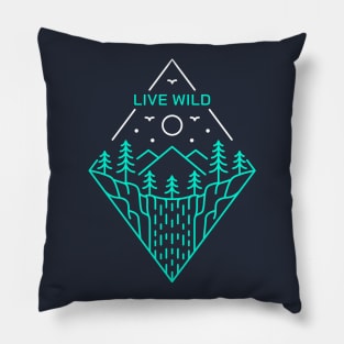 Live Wild 3 Pillow