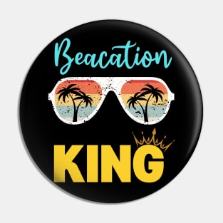 Baecation King 2023 Couples Bae King Vacation Holiday Trip Pin