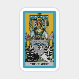 The Chariot Tarot Card Magnet