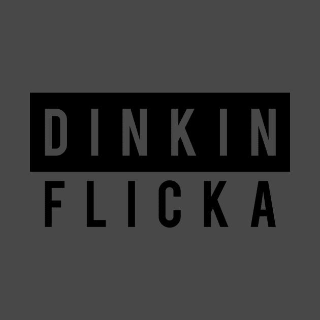 DINKIN FLICKA FUNNY TV LOVERS SHIRT by lateedesign