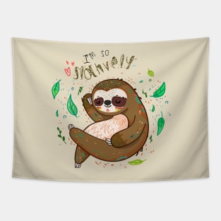 I am so slothvely Tapestry