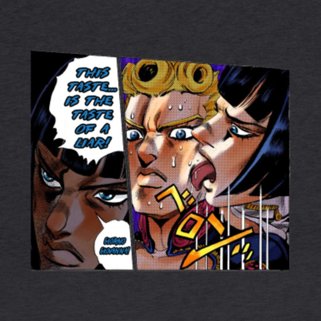 Taste of a Liar sticker JoJo/'s Bizarre Adventure Golden Wind Bruno Bucciarati