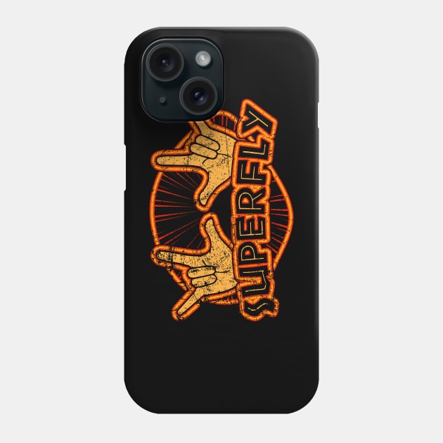 Superfly (distressed) Phone Case by Doc Multiverse Designs