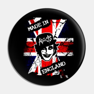 The Adicts - Made In England. Pin