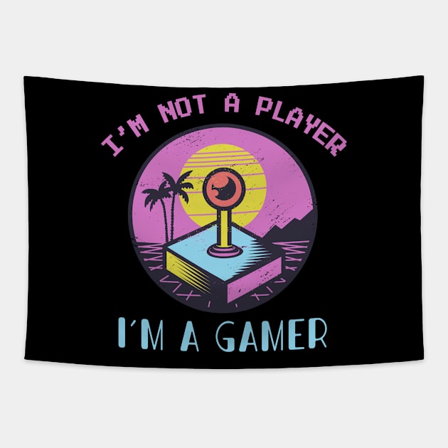 Im not a player im a gamer Tapestry by JayD World