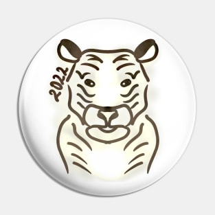 Tiger year 2022 Pin