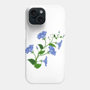 Morning Glory Flowers Phone Case