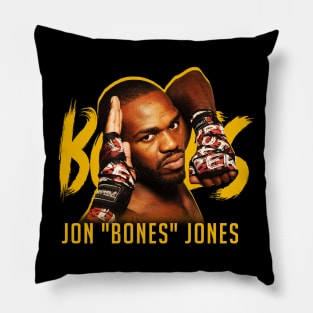 jon bones jones Pillow