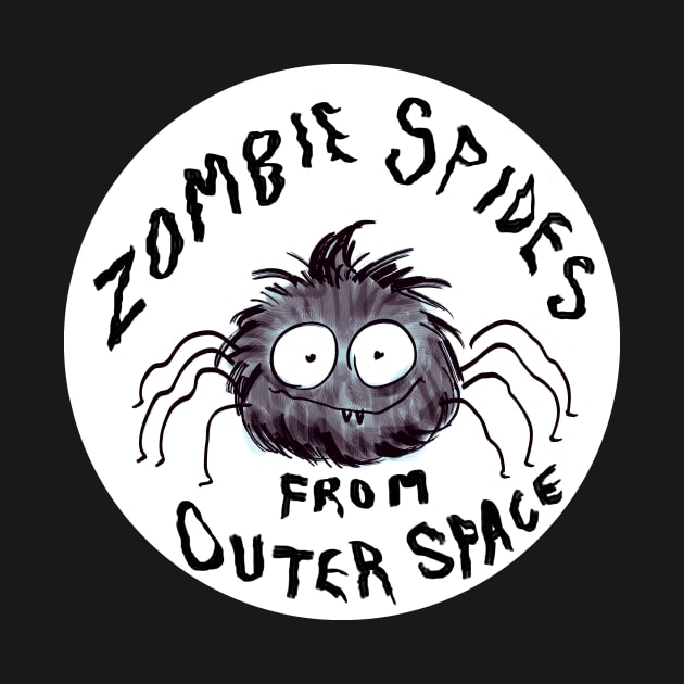 Zombie Spiders From Outer Space Buddy by Groovy Ghoul