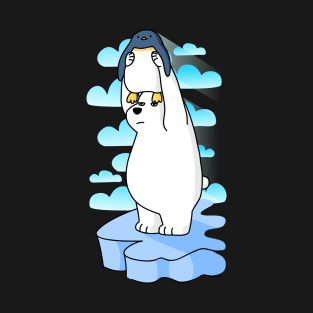 Penguin King & Northern Polar Bear T-Shirt