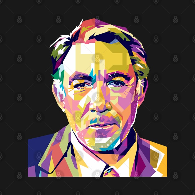 Anthony Quinn Portrait Illustration 2 by RJWLTG