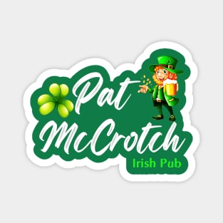 Pat Mccrotch Leprechaun Irish Magnet