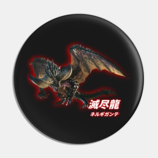 Nergigante "The Elder Eater" Flagship Monster Hunter World Pin