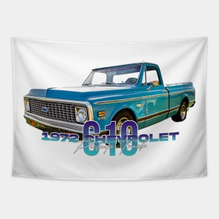 Restored 1972 Chevrolet C10 Pickup Truck Tapestry